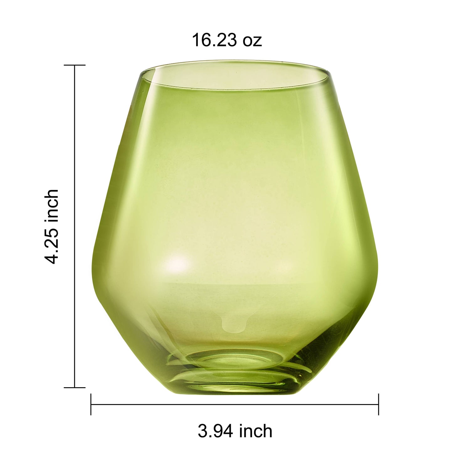 Stemless Wine Glasses | Set of 6 | Neutrals