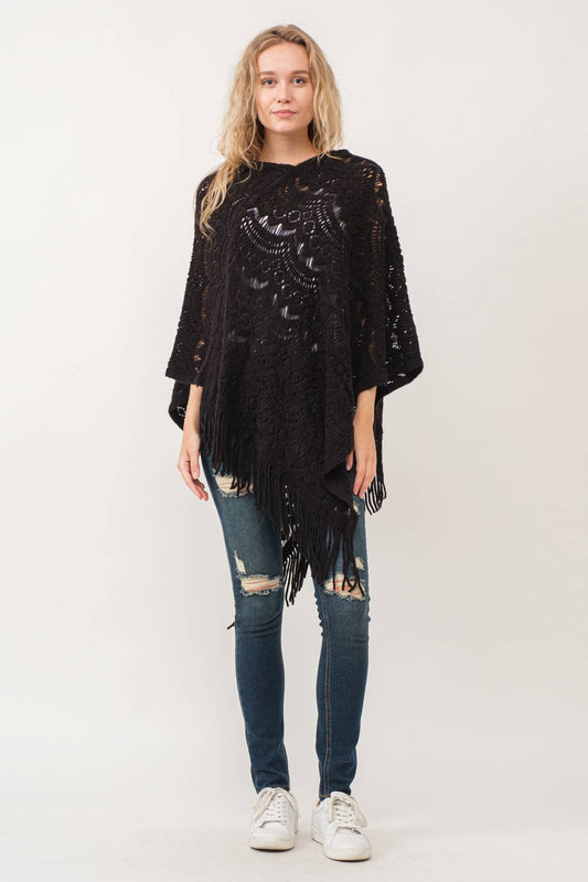 Poncho | Black