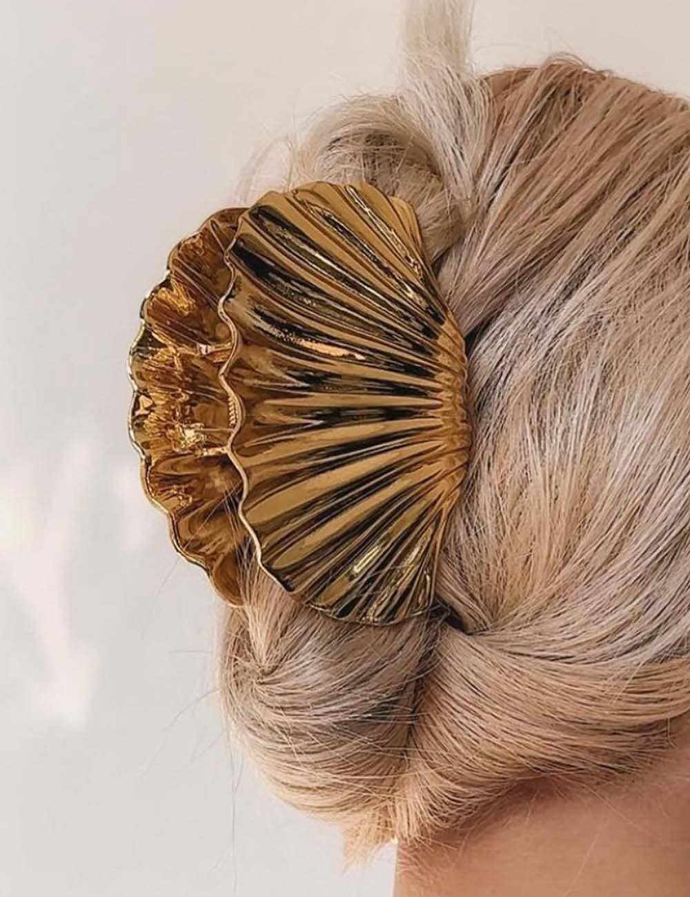 Seashell Hairclip | Small Silver