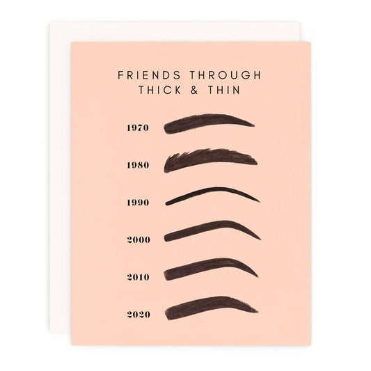 Greeting Card | Thick & Thin