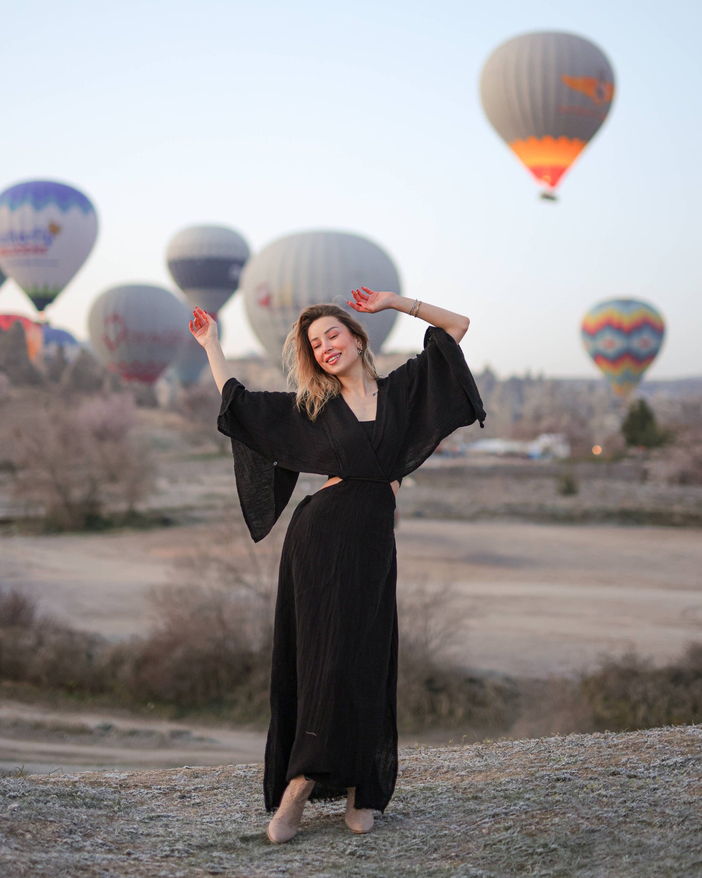 Dress | Cutout Maxi | Black