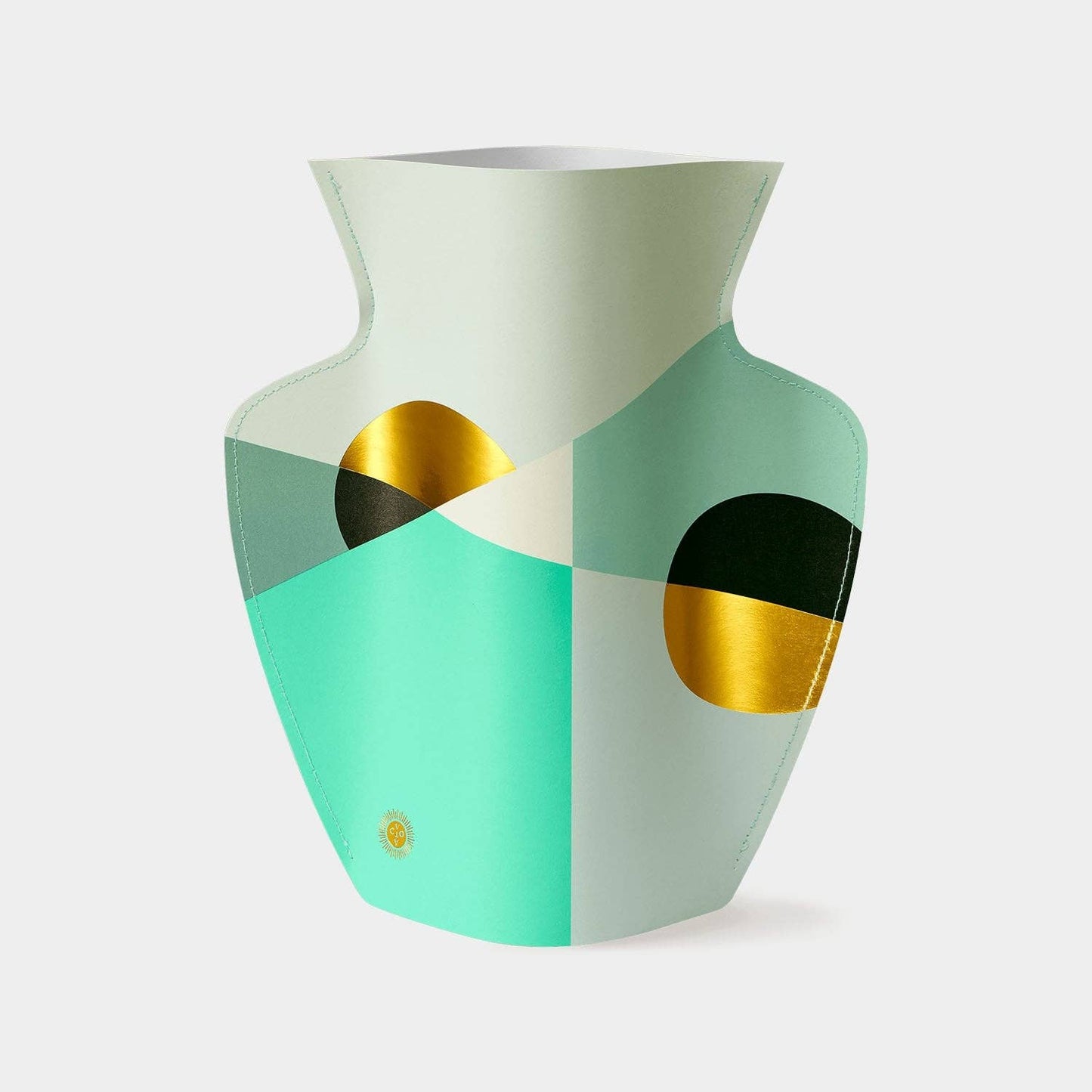 Siena Paper Vase, Flower Vase & Card Set | Mint