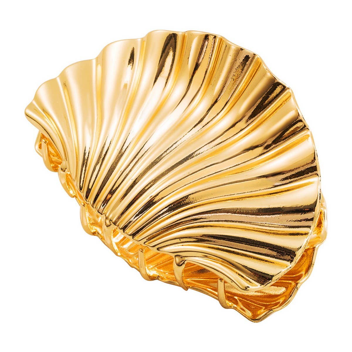 Shell Clip | Silver Metal