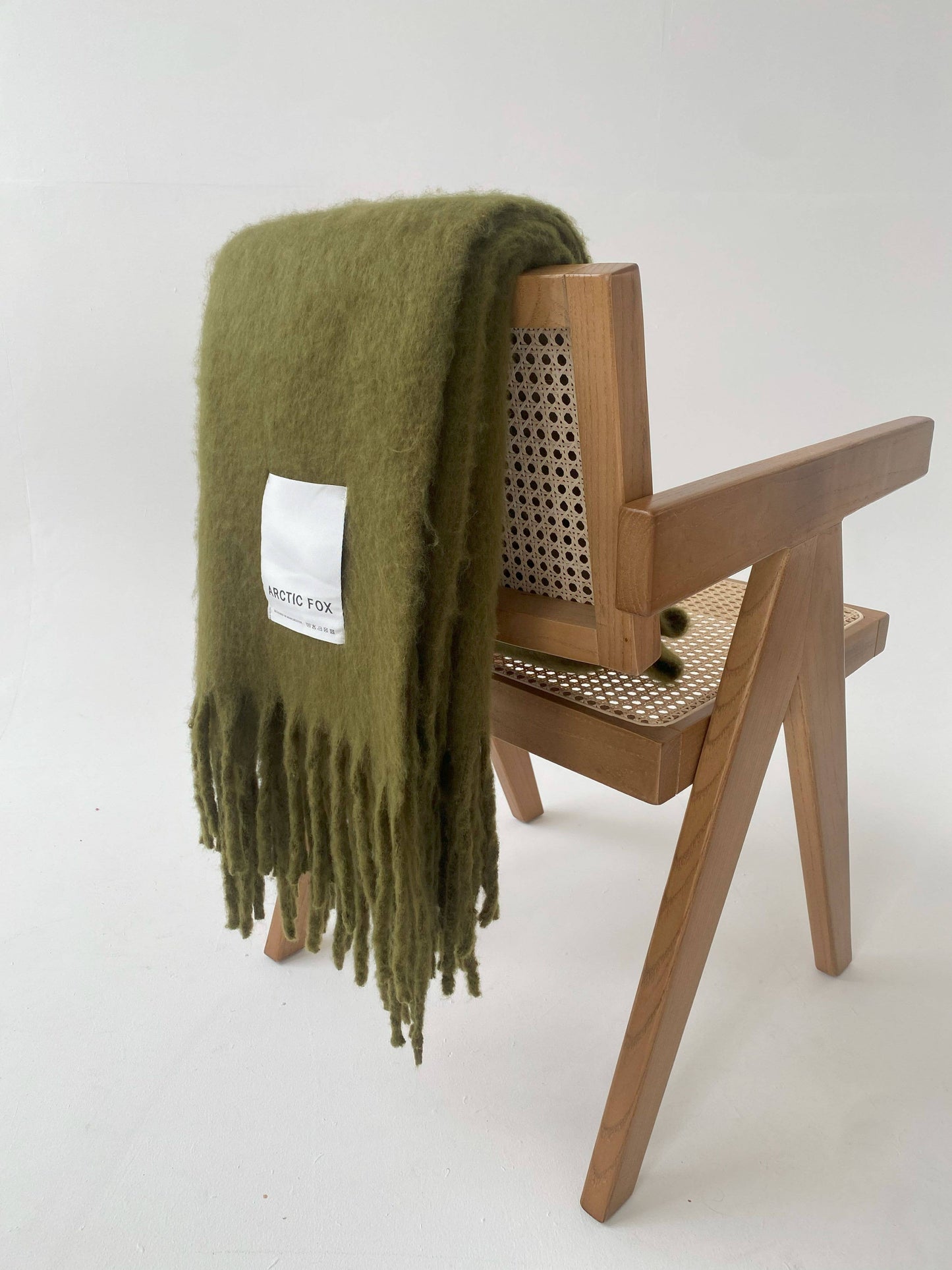 100% Recycled Throw | Sea Kelp