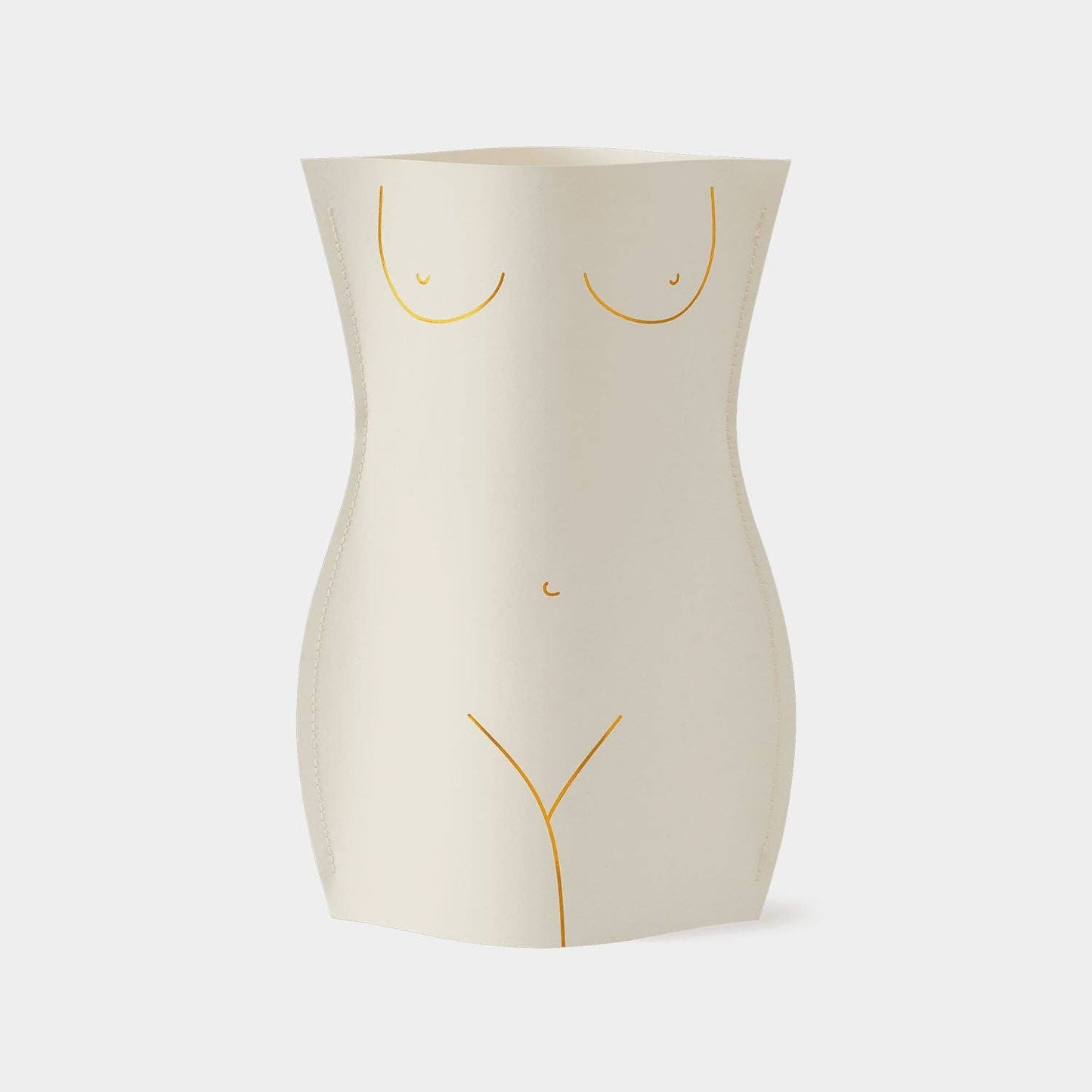 Venus Paper Vase, Flower Vase & Card Set | Ivory