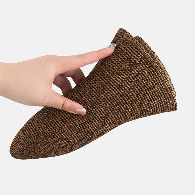 Foldable Raffia Bucket Hat | Wide Brim | Beige