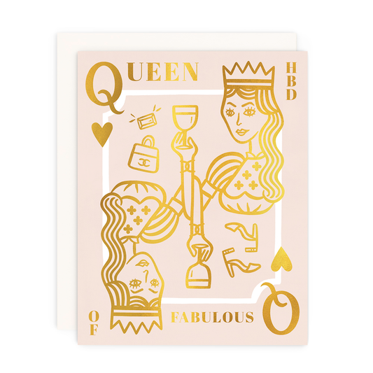 Greeting Card | HBD Queen of Fab