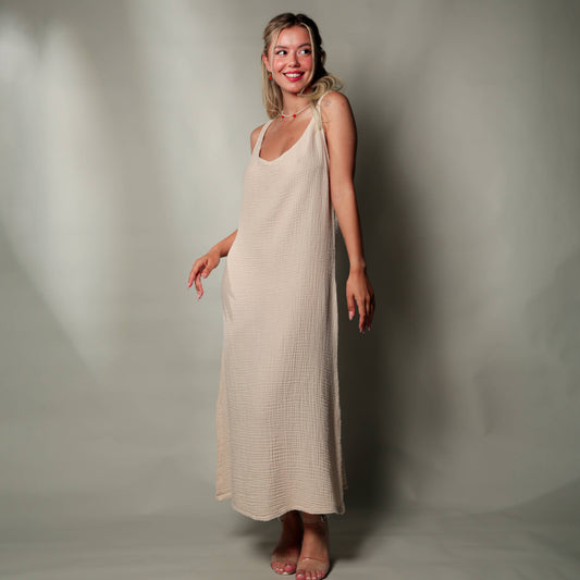 Cami Dress | Beige