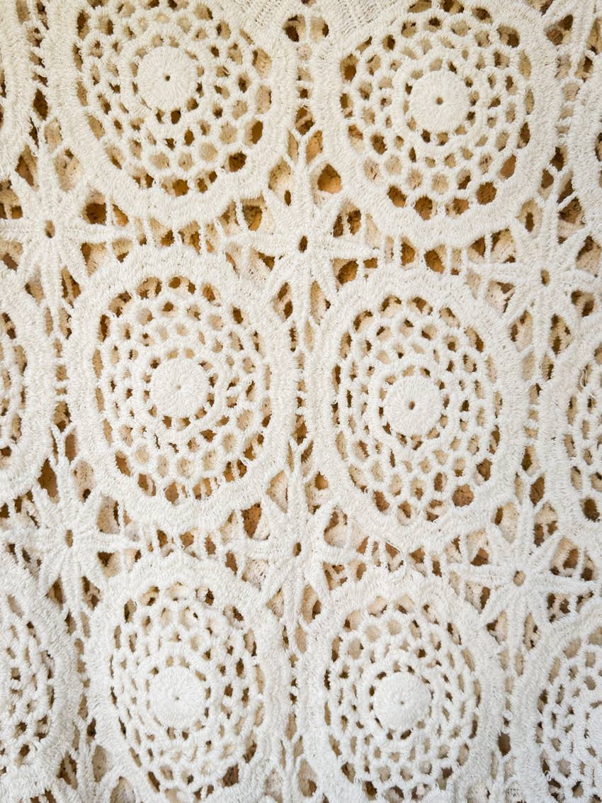 Cotton Crochet Top