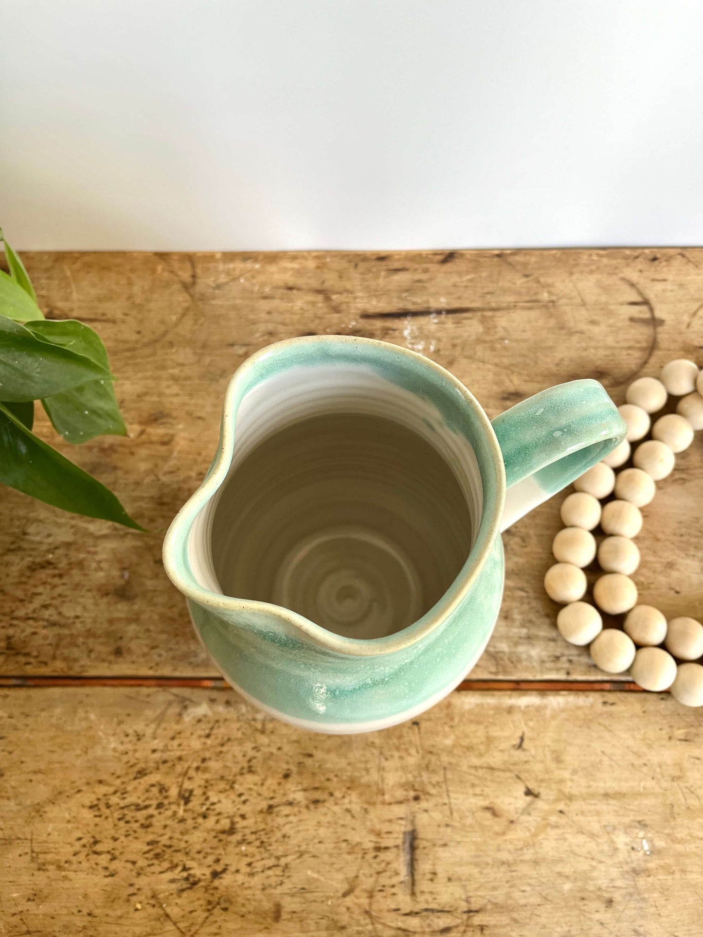 Classic Ceramic Pitcher | White