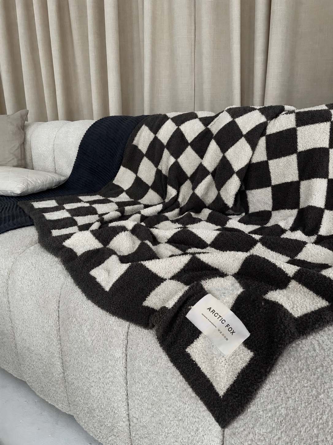 100% Recycled Throw | Espresso Brown