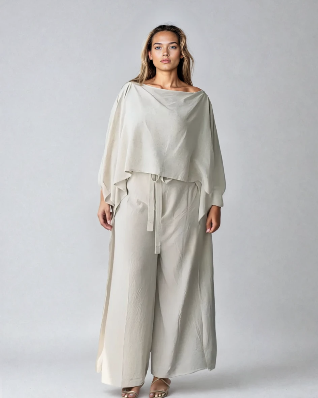 Cape Top | Olive Green Linen
