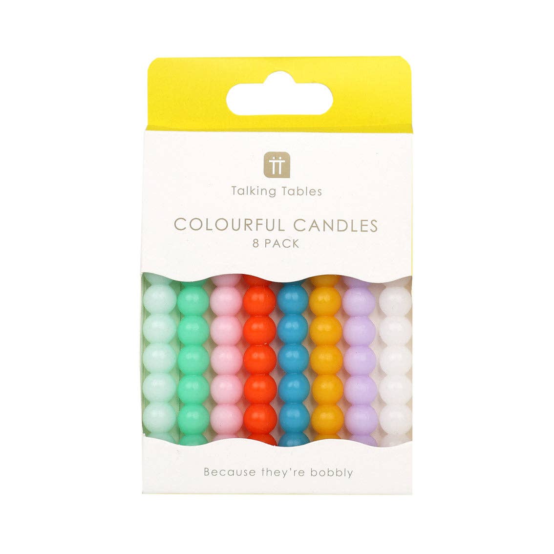 Colorful Bobble Candles