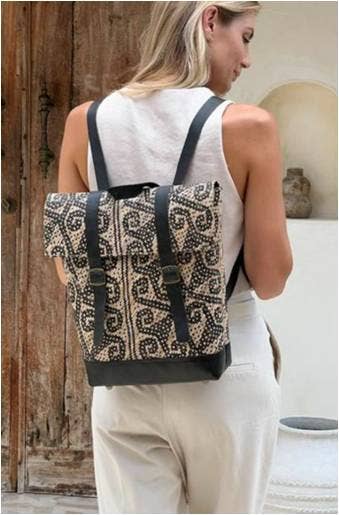 Rattan Backpack