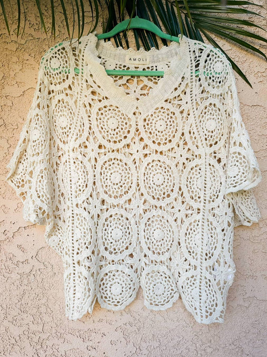 Cotton Crochet Top