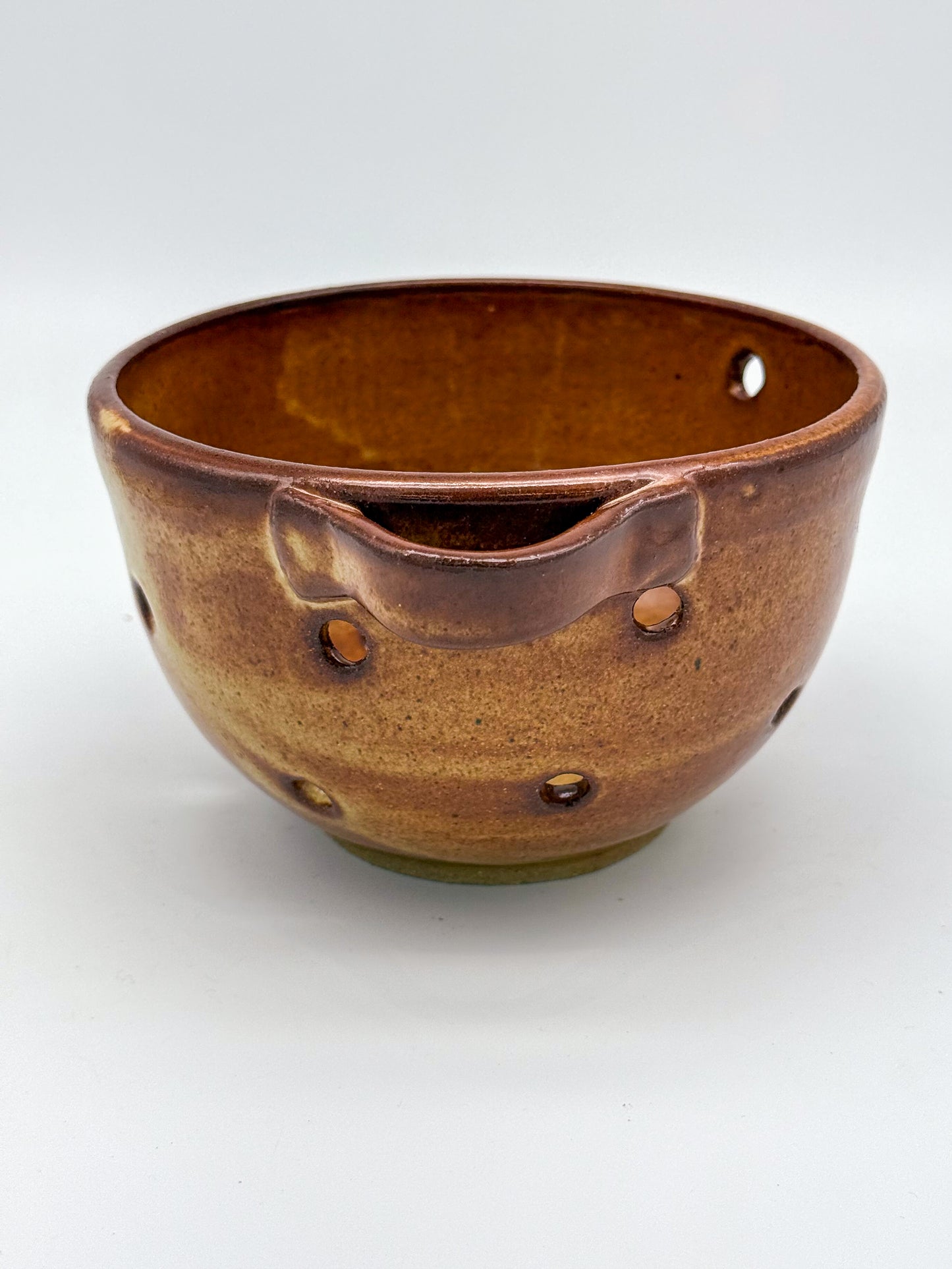 Handmade Ceramic Berry Bowl | Shino