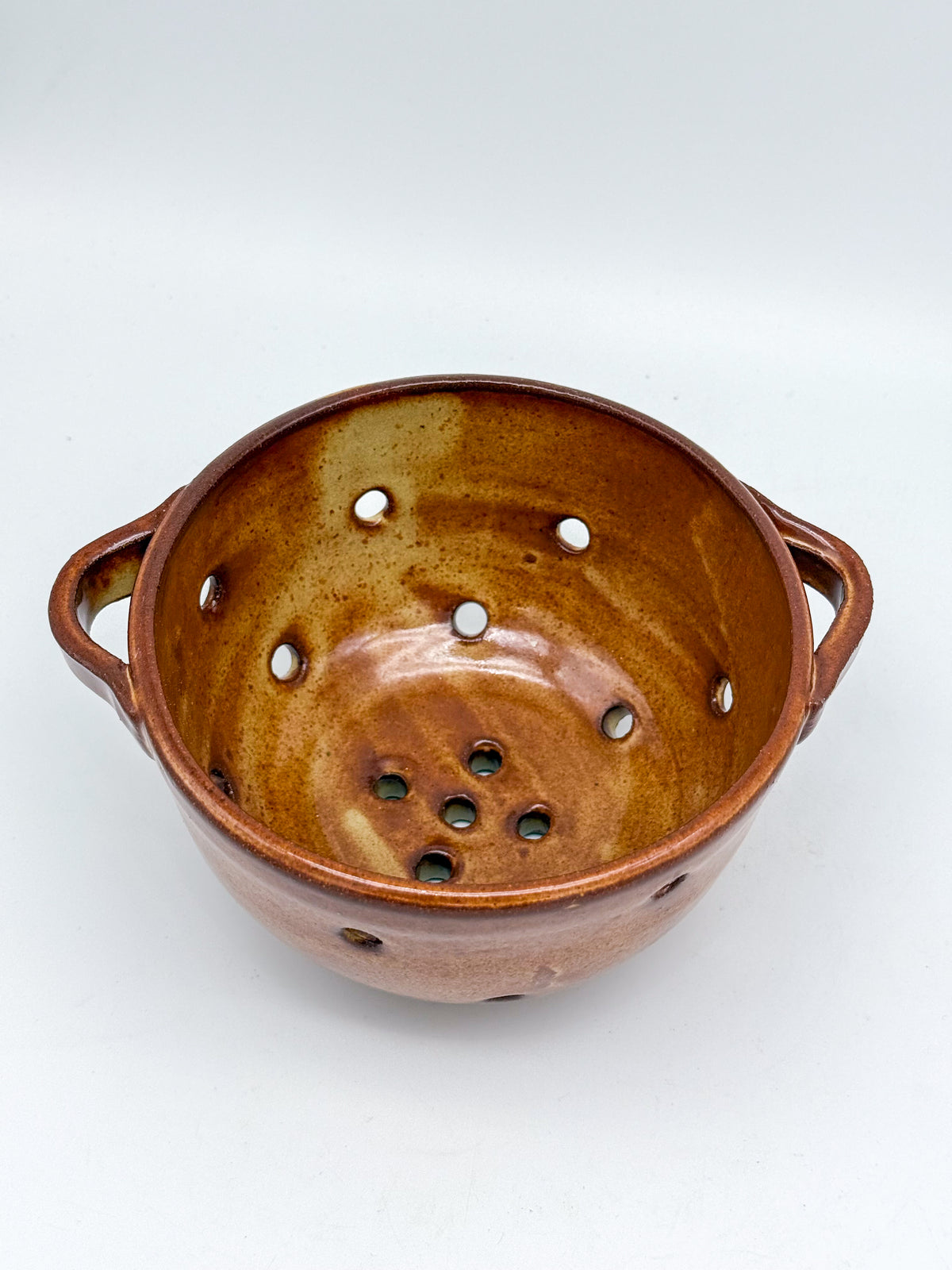 Handmade Ceramic Berry Bowl | Shino