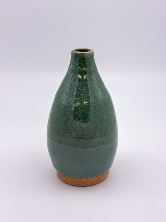 Handmade Ceramic Bud Vase | Seafoam Green