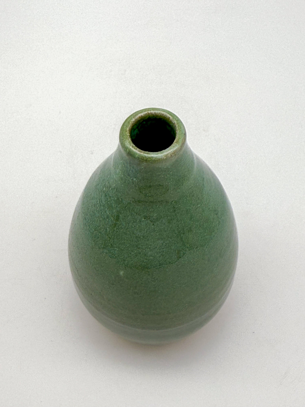 Handmade Ceramic Bud Vase | Seafoam Green