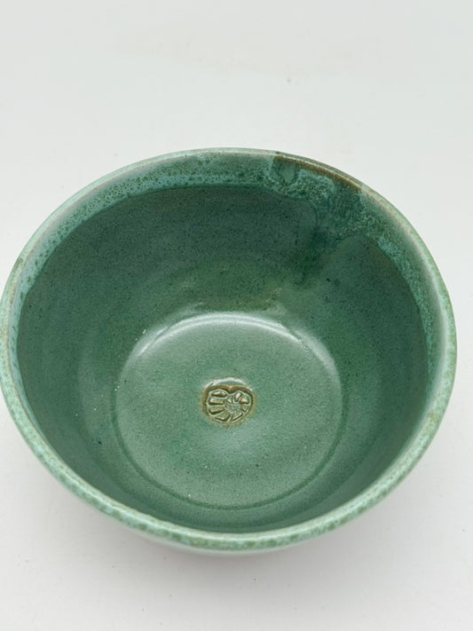 Handmade Ceramic Trinket Dish | Seafoam
