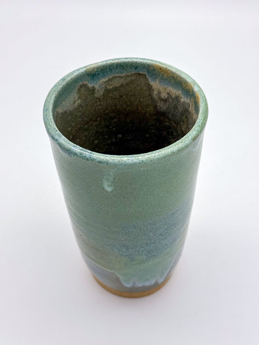 Handmade Ceramic Vase | Seafoam Green