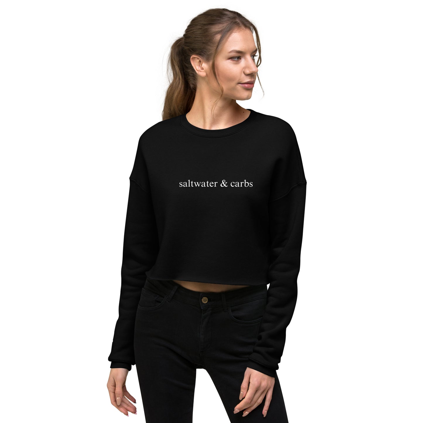 Crop Sweatshirt | saltwater & carbs