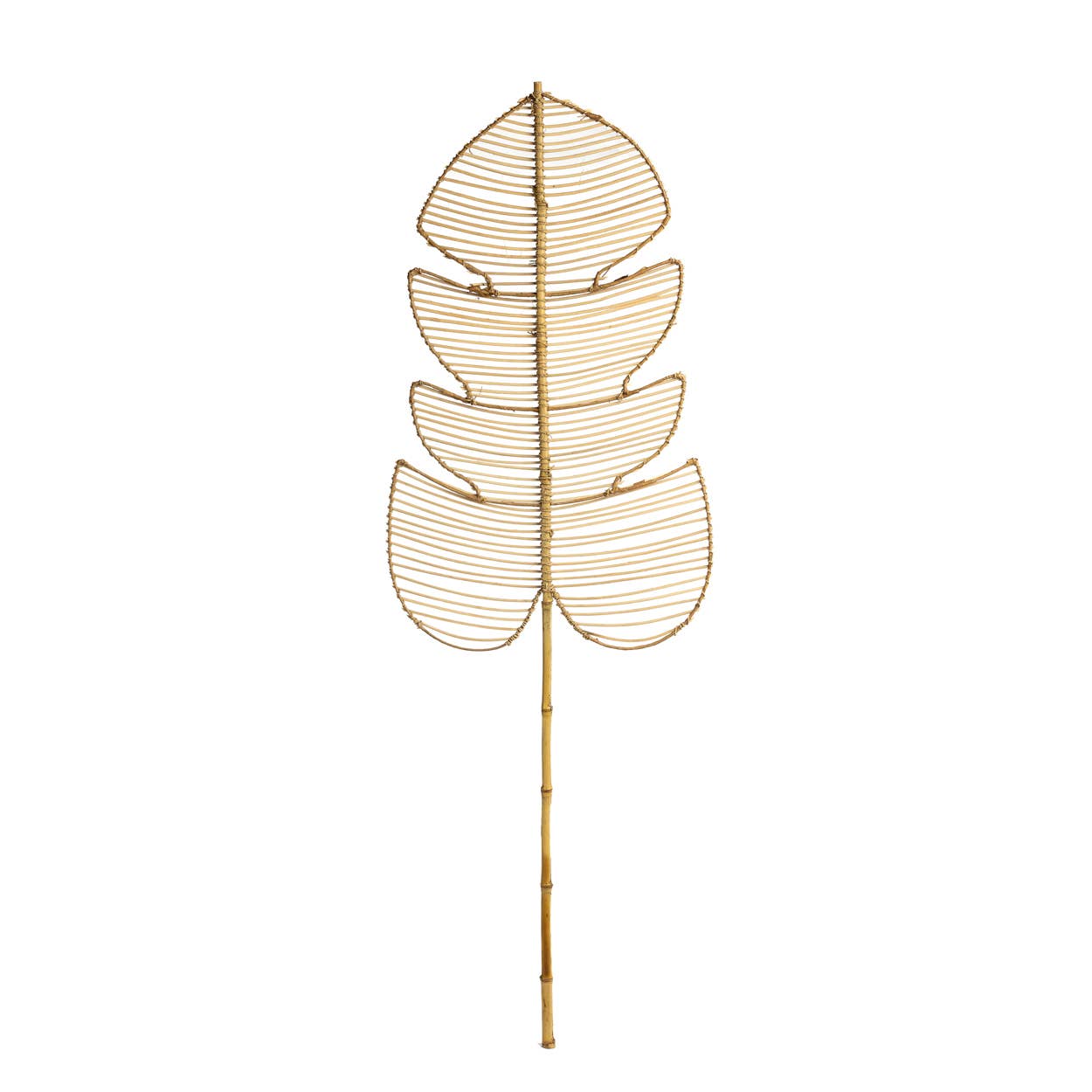 Decor | Rattan Monstera Leaf