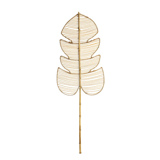 Decor | Rattan Monstera Leaf