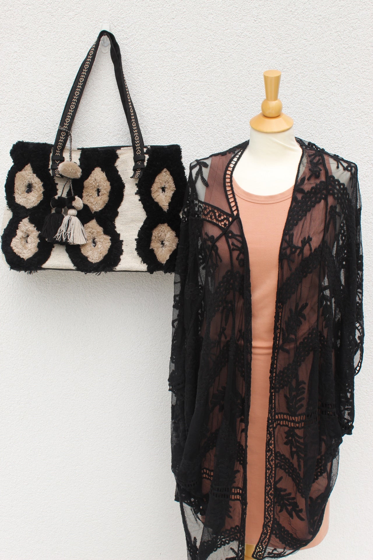 Kimono | Black Lace