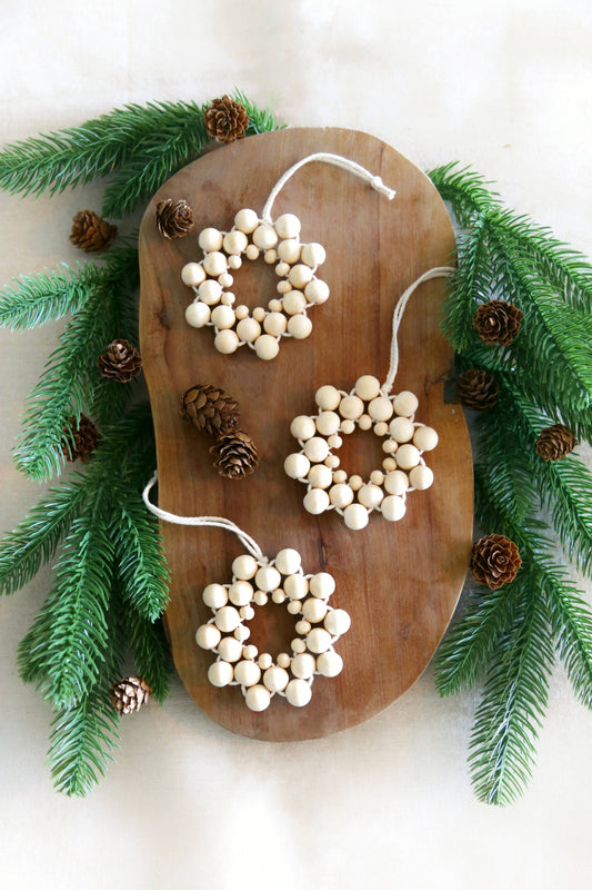 Ornament | Beaded Snowflake